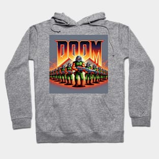 Doom Guy Army Hoodie